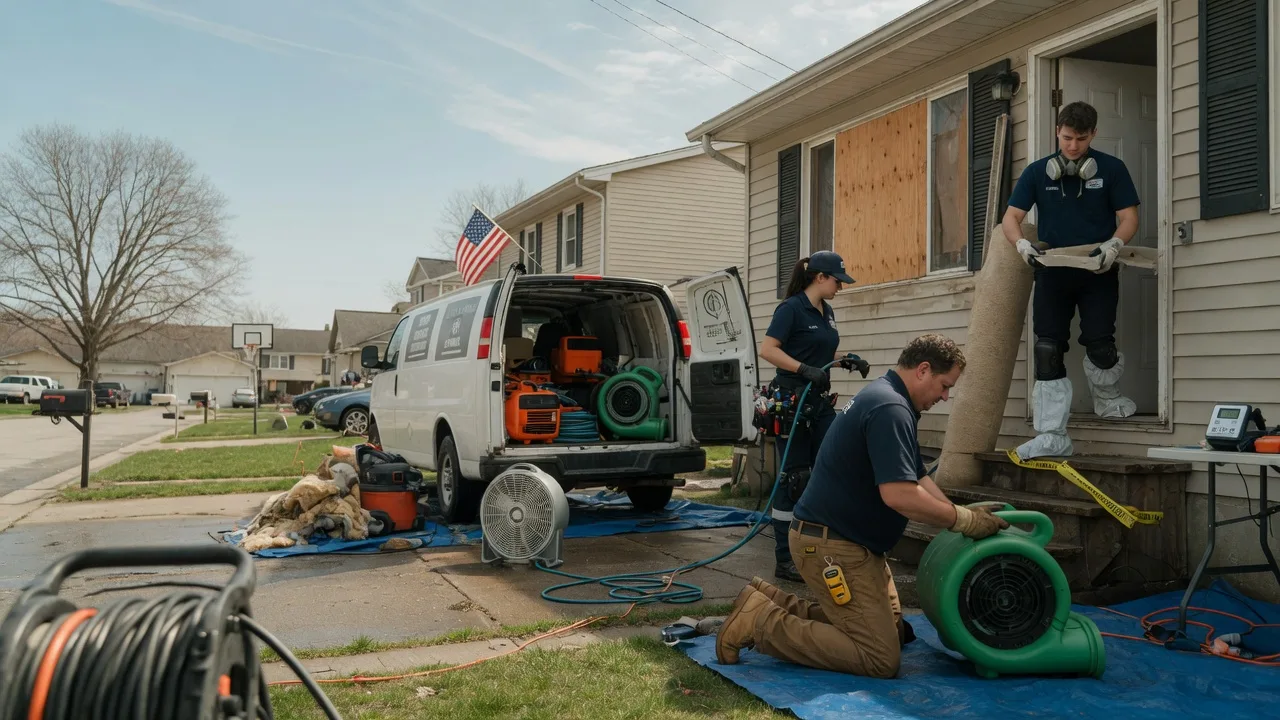 Water Damage Restoration in Marshes Siding, KY near me